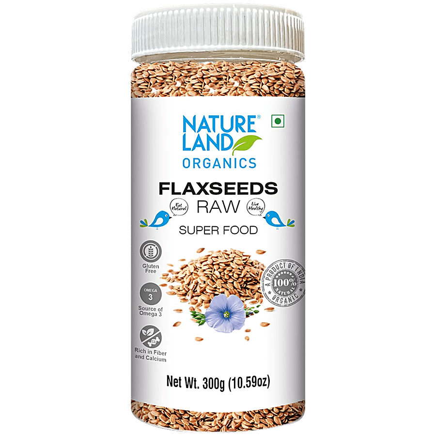 Natureland Organics Flaxseed Raw