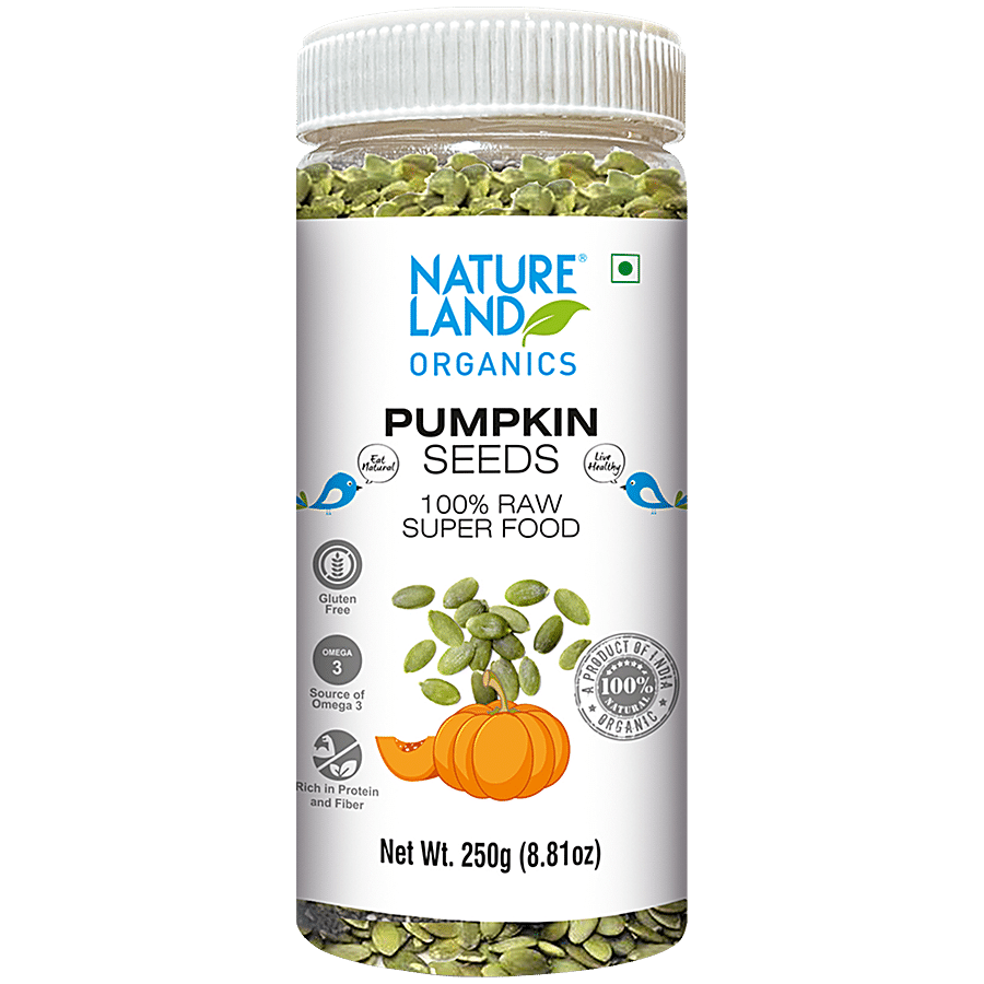 Natureland Organics Pumpkin Seeds - Raw