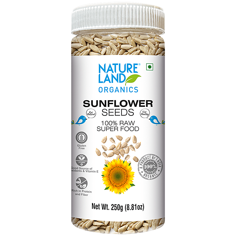 Natureland Organics Sunflower Seeds - Raw