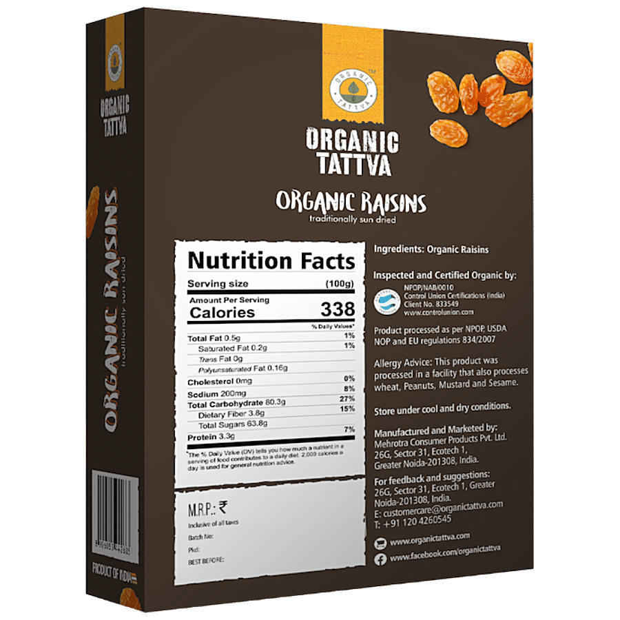 Organic Tattva Organic Raisins