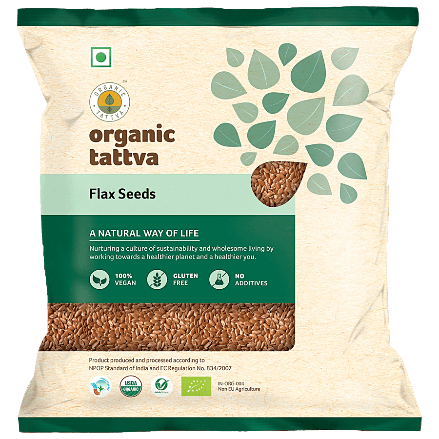 Organic Tattva Organic Seeds - Flax