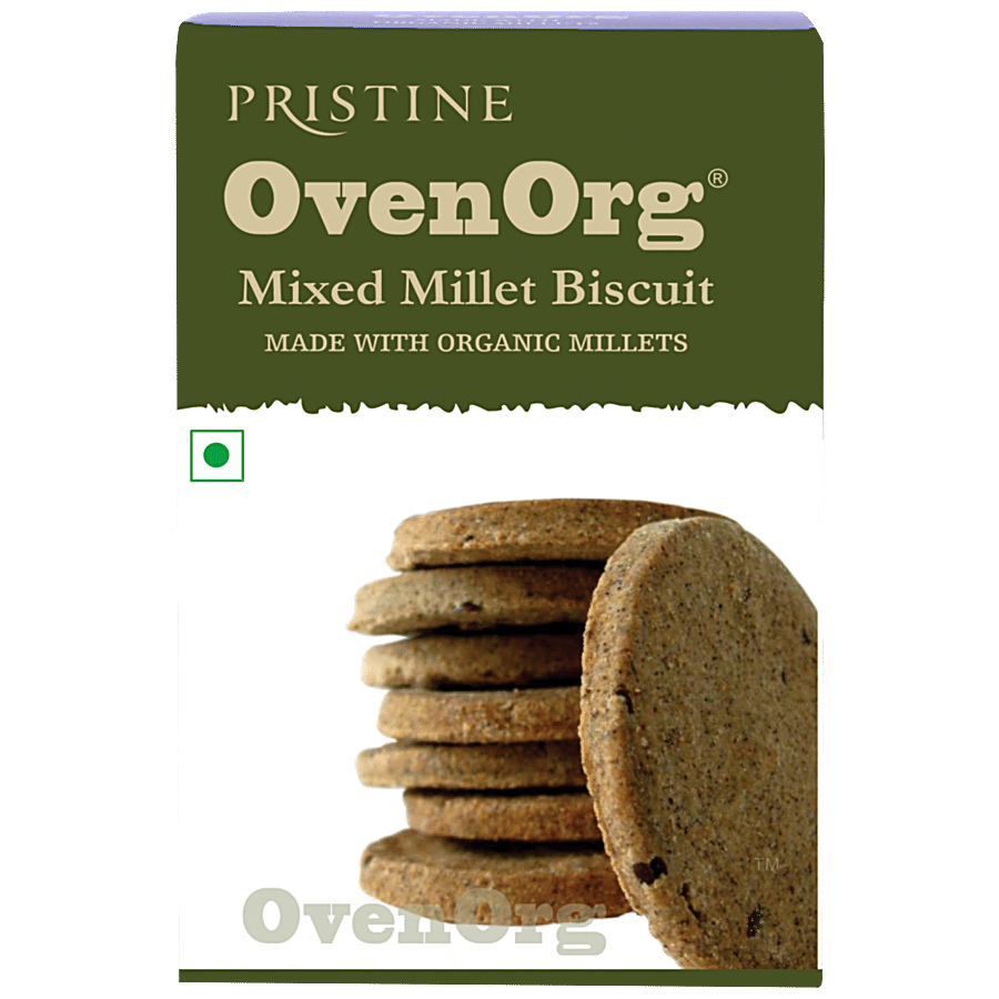 PRISTINE OvenOrg - Organic Mixed Millet Biscuits