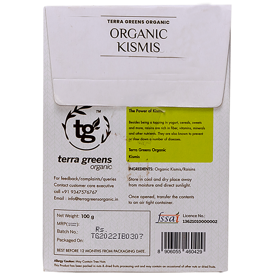 Terra Greens Organic - Kismis