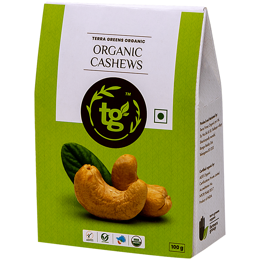 Terra Greens Organic - Whole Cashew