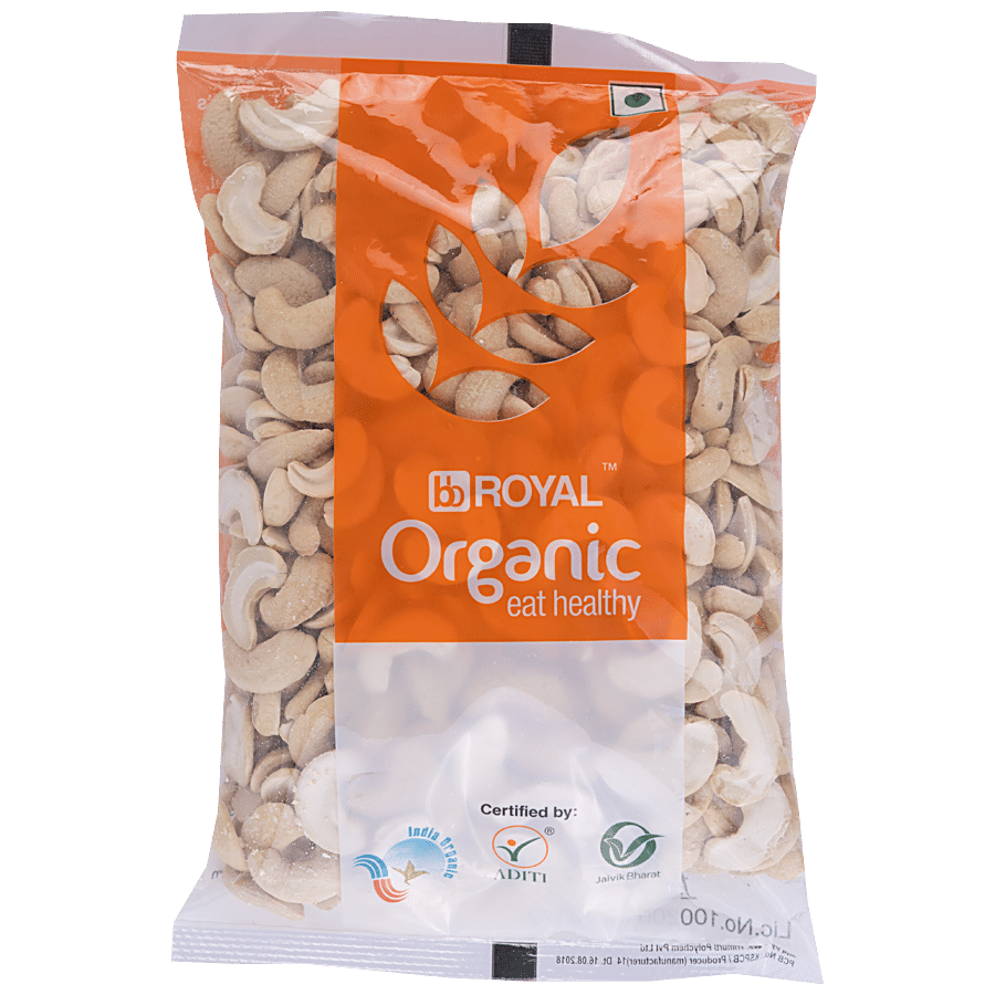 bb Royal Organic Cashew Split - 2 Pieces