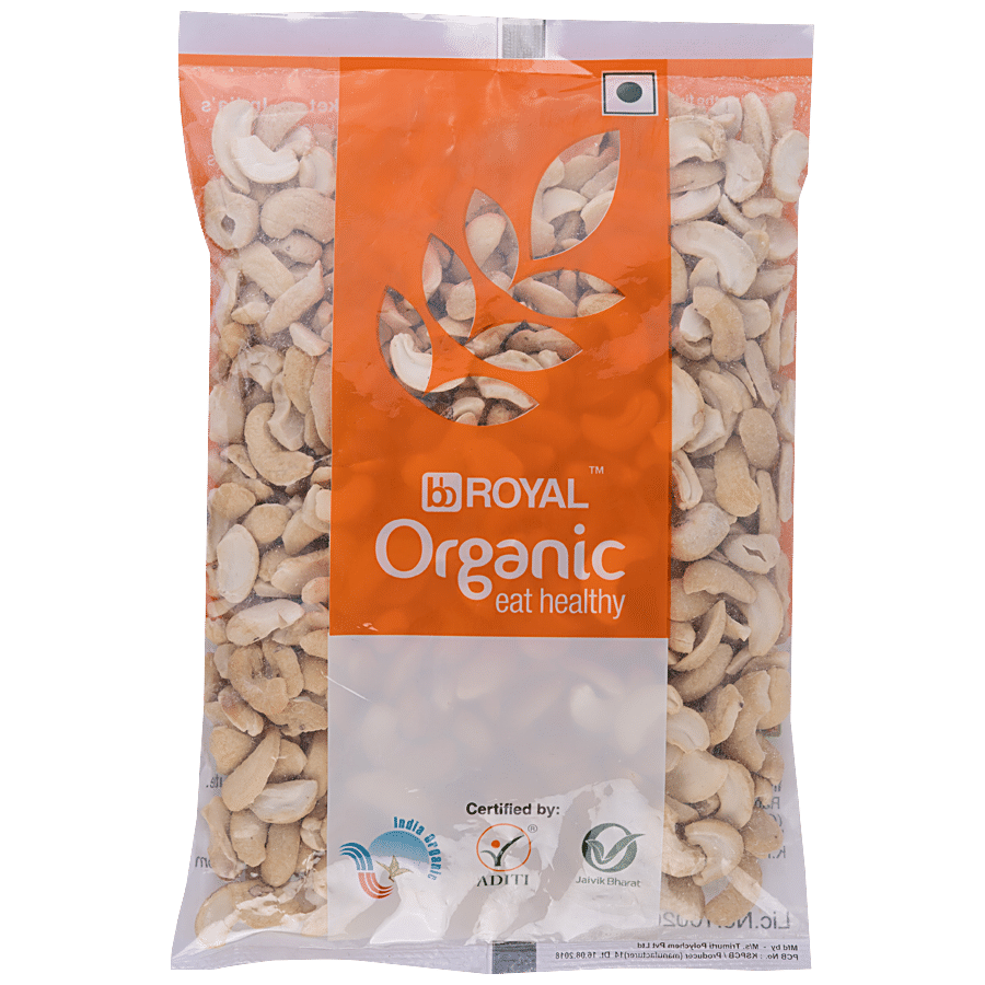 bb Royal Organic Cashew Split - 4 Pieces