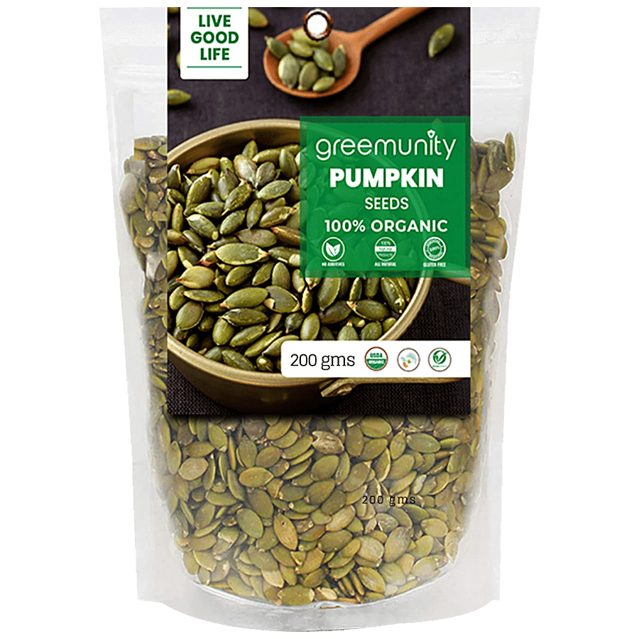 greemunity ORGANIC PUMPKIN SEEDS