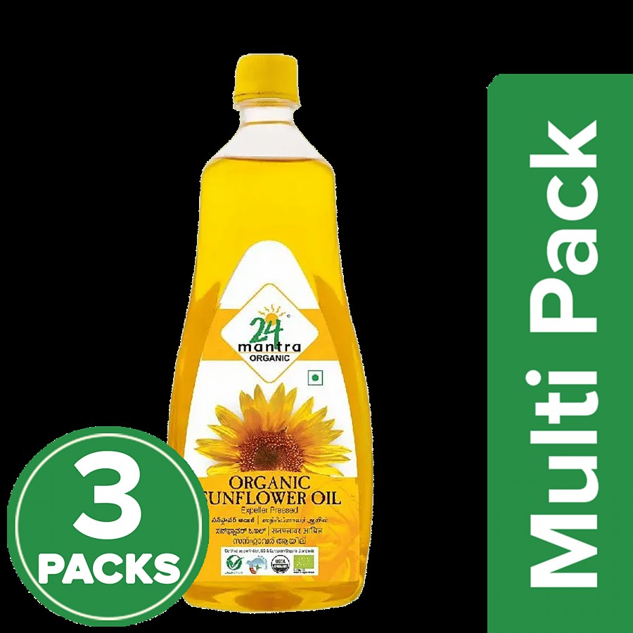 24 Mantra Organic Sunflower Oil