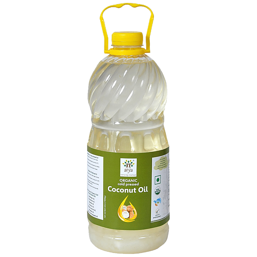 Arya Organic Coconut Oil - Helps With Heart