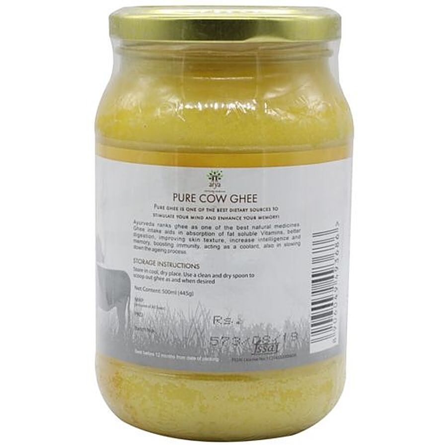 Arya Organic Pure Cow Ghee/Tuppa