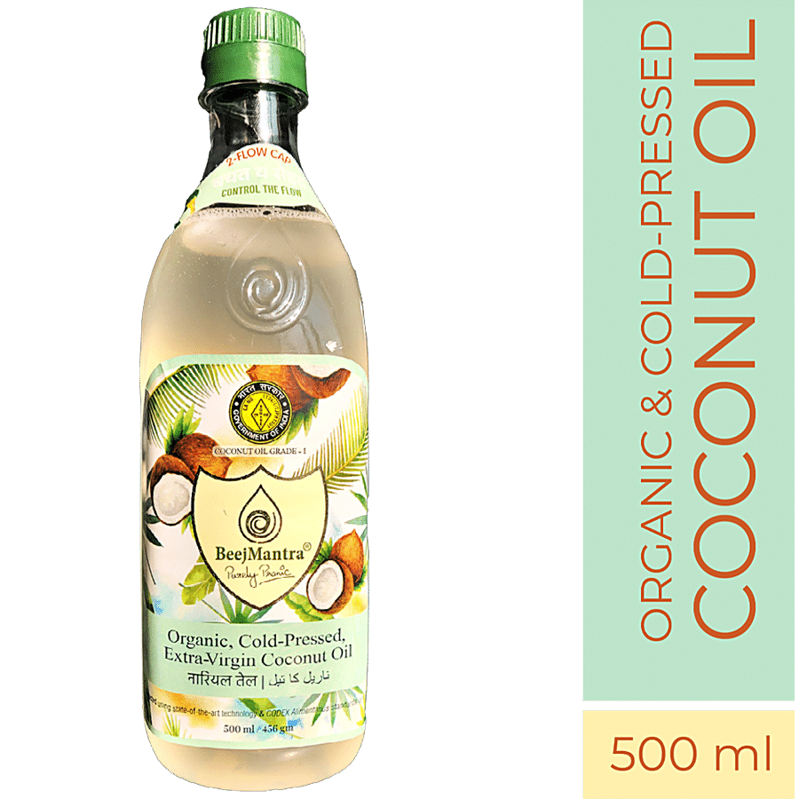 BeejMantra Coconut Oil - Organic