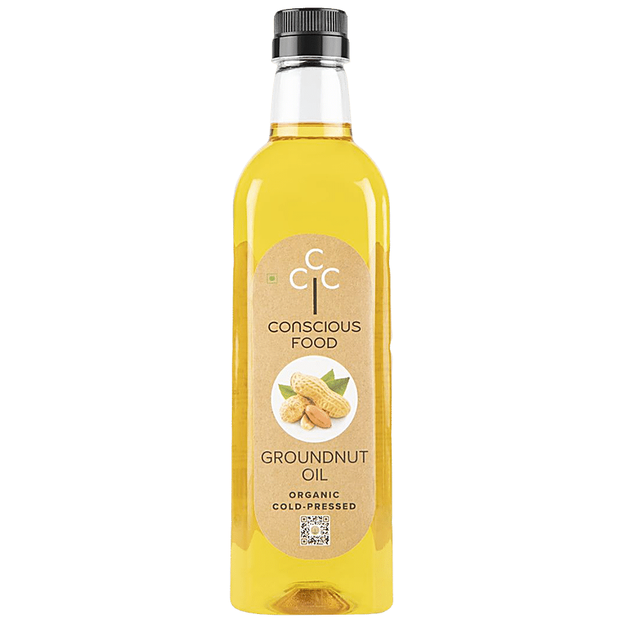 Conscious Food Peanut Oil - Cold Pressed