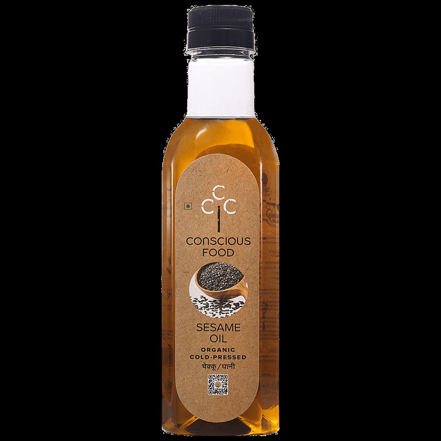 Conscious Food Sesame Oil - Cold Pressed