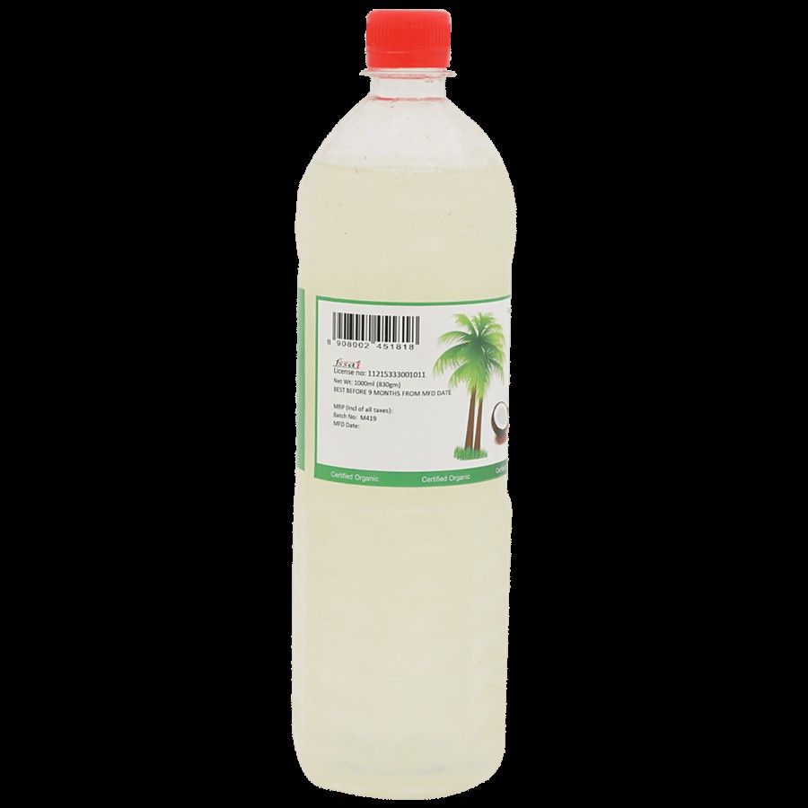 Forgreen Organic Coconut Oil - Cold Pressed