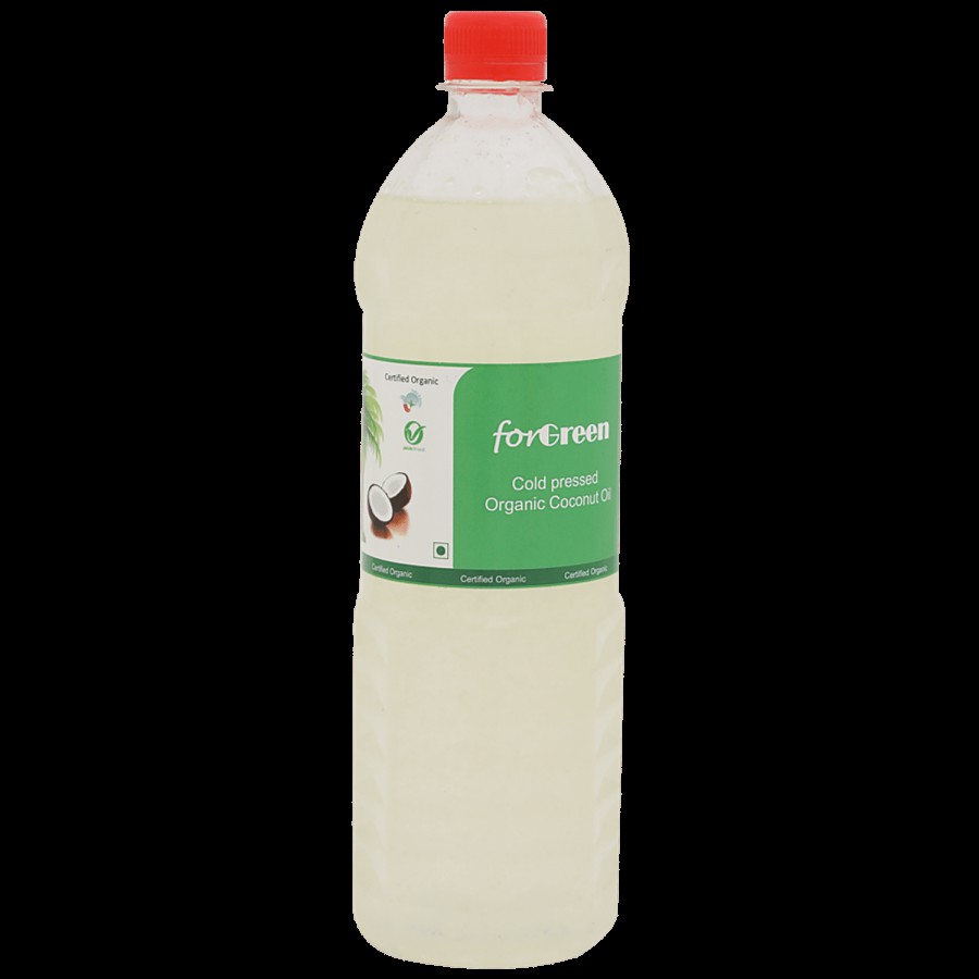 Forgreen Organic Coconut Oil - Cold Pressed