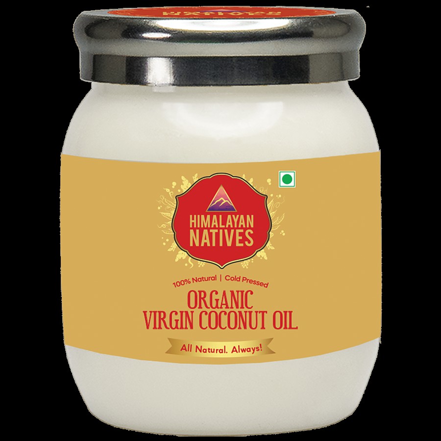 Himalayan Natives Virgin Coconut Oil - 100% Organic & Natural & Unrefined