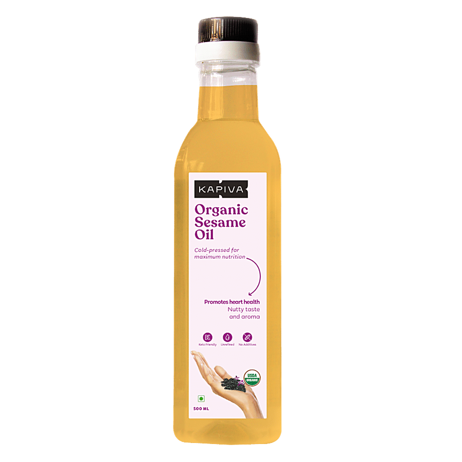 Kapiva Organic Sesame Oil - Promotes Heart Health