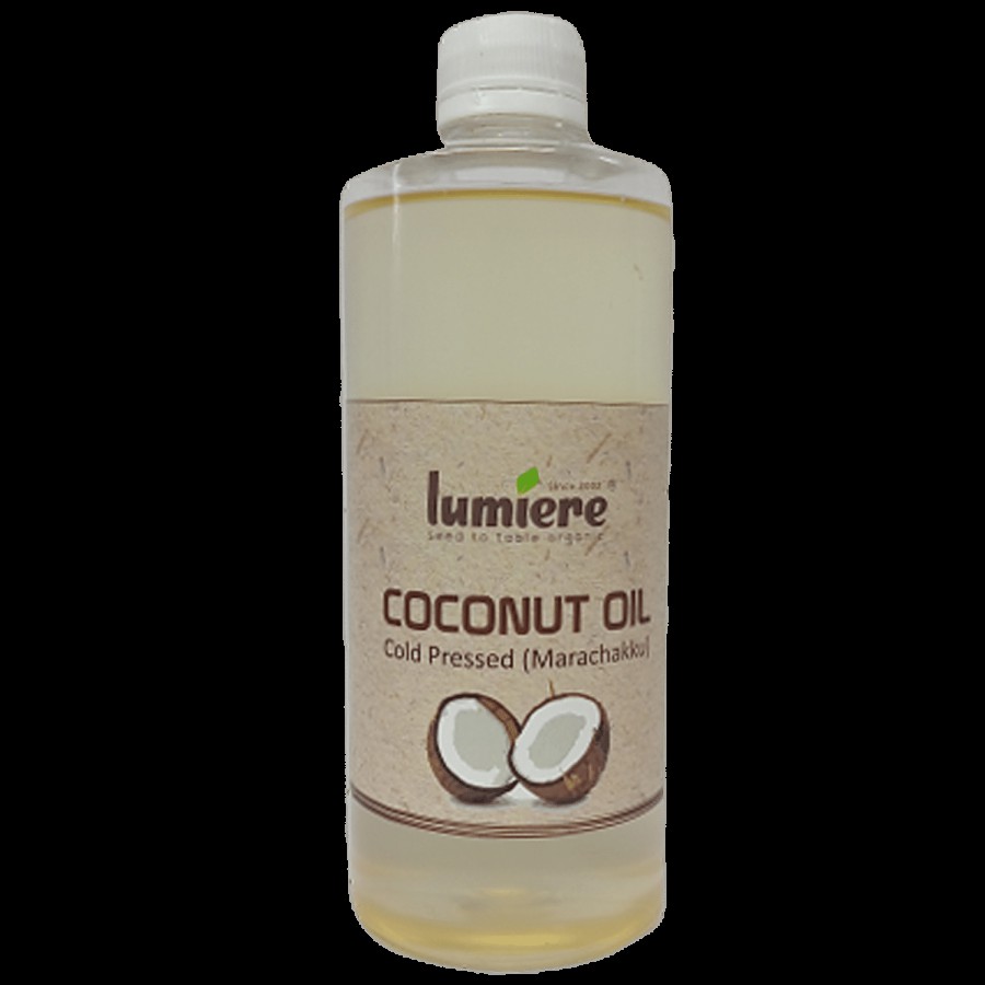 Lumiere Organic Cold Pressed Coconut Oil