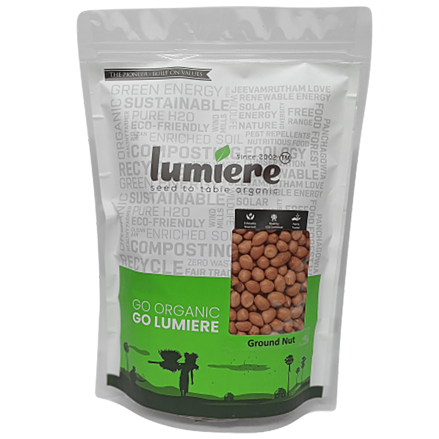 Lumiere Organic Cold Pressed Ground Nut Oil