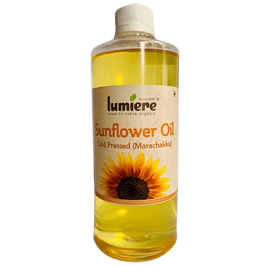 Lumiere Organic Cold Pressed Sunflower Oil