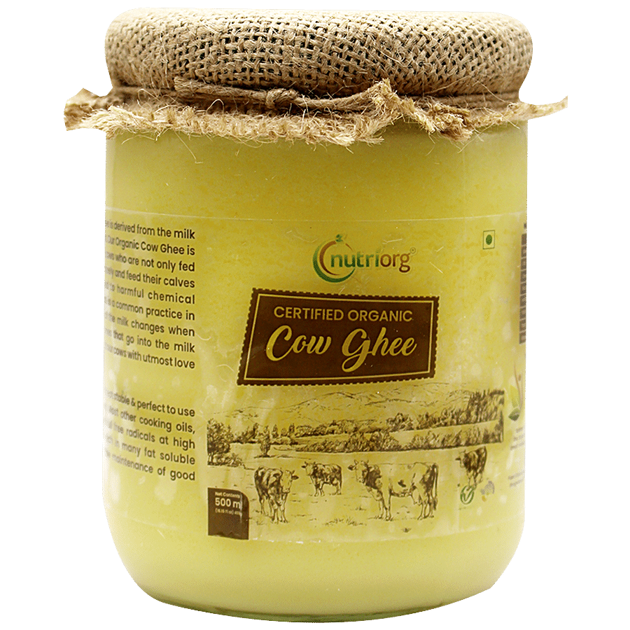 Nutriorg Cow Ghee/Tuppa - Certified Organic