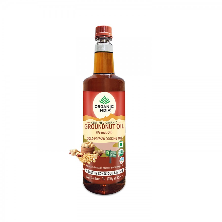 Organic India Groundnut Oil - Rich In Antioxidants