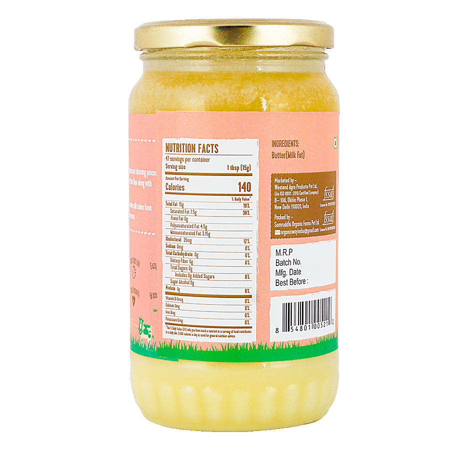 Organic Shastra Cow Ghee