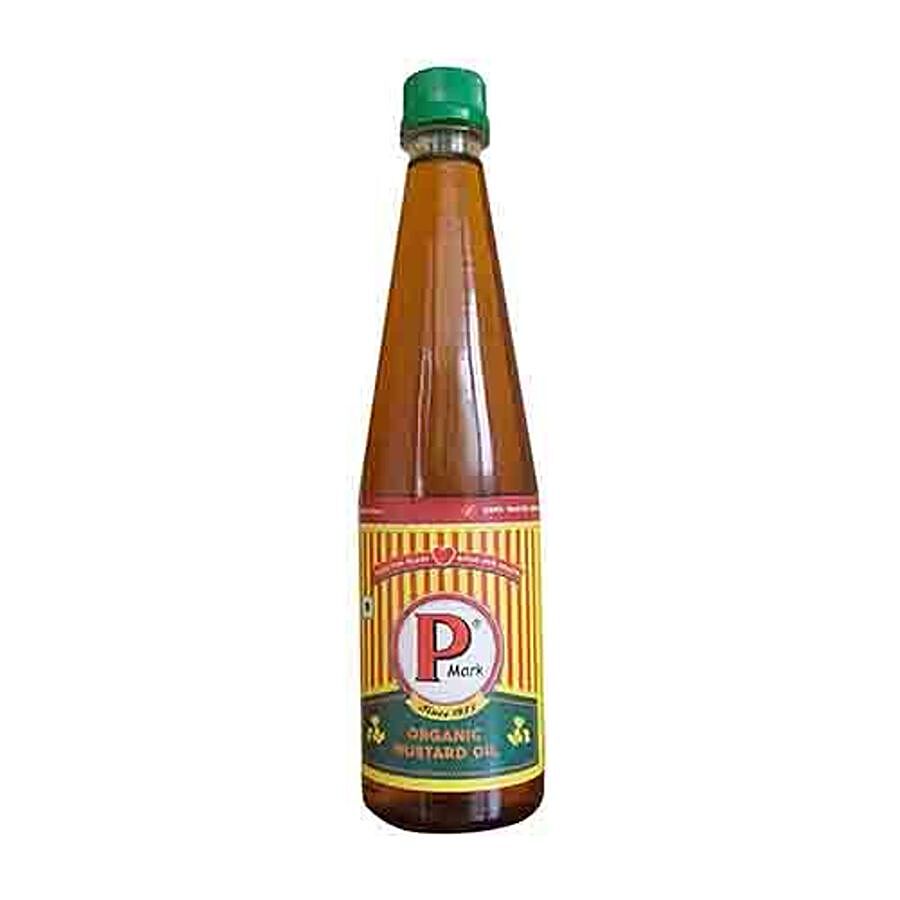 P Mark Kacchi Ghani Organic - Mustard Oil