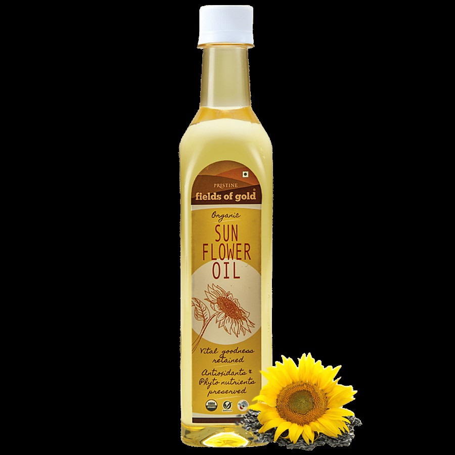 PRISTINE Fields Of Gold - Organic Sunflower Oil