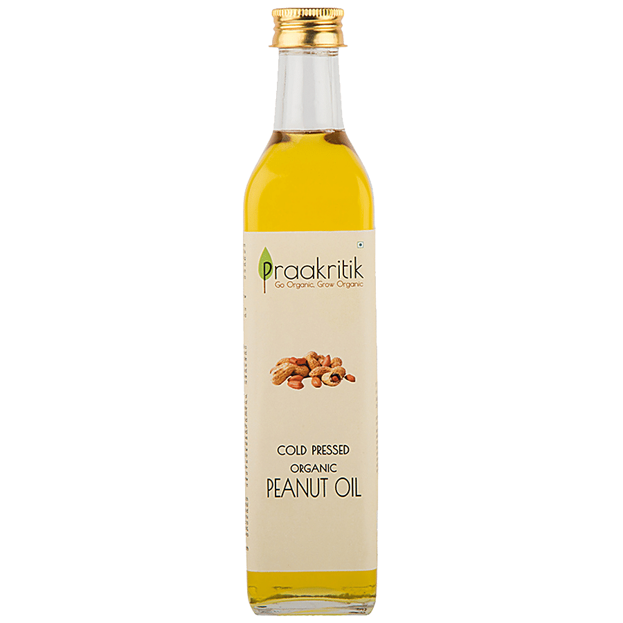 Praakritik Organic Peanut Oil -  Cold Pressed