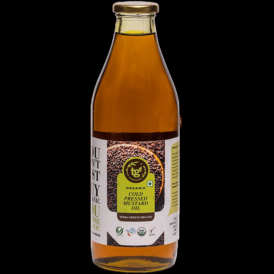 Terra Greens Organic - Mustard Oil