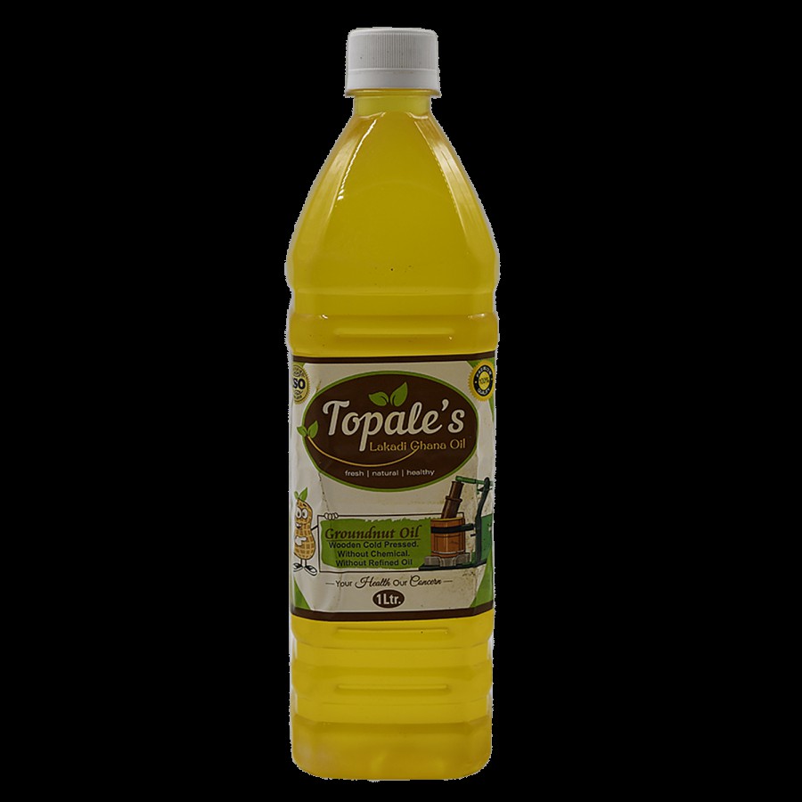 Topale's Organic Groundnut Oil - Cold Pressed