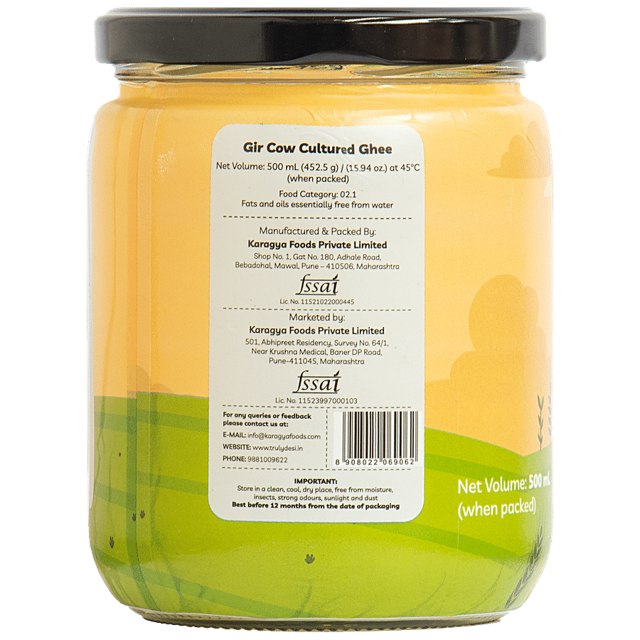 Truly Desi Gir Cow Cultured Ghee