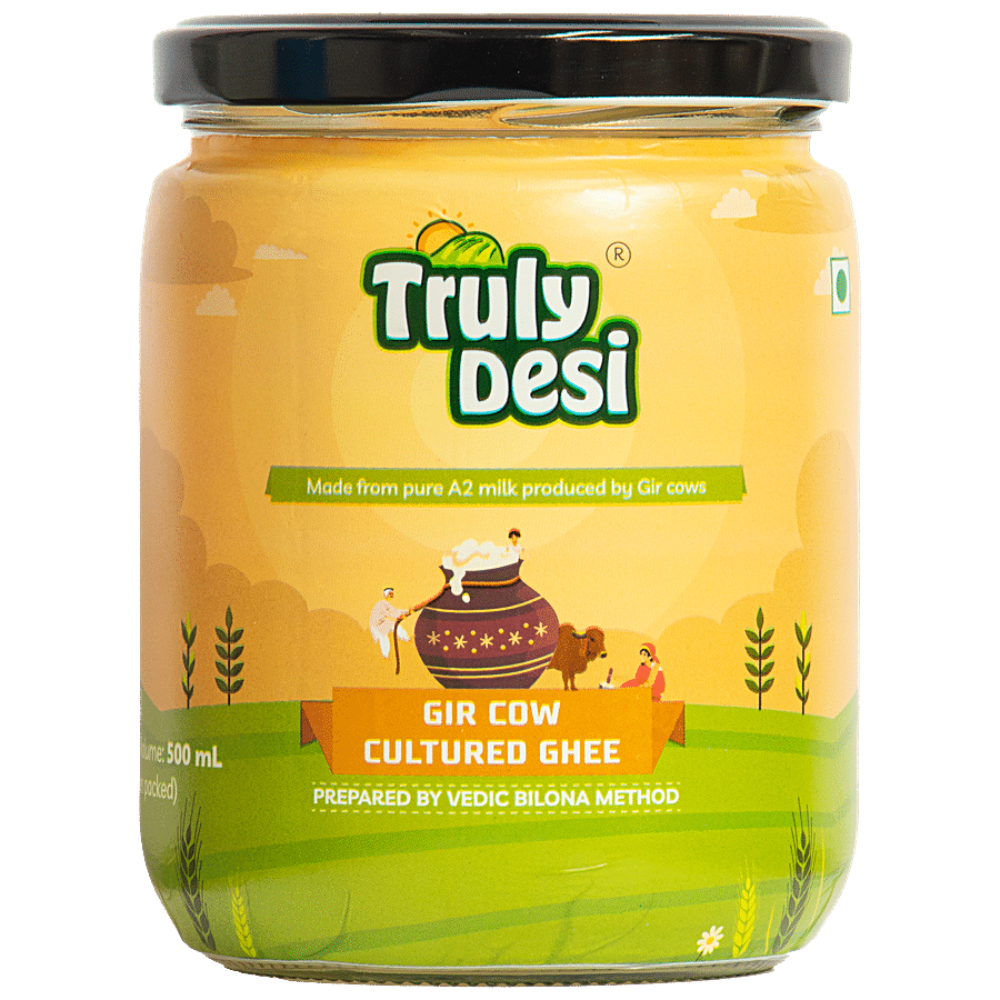 Truly Desi Gir Cow Cultured Ghee