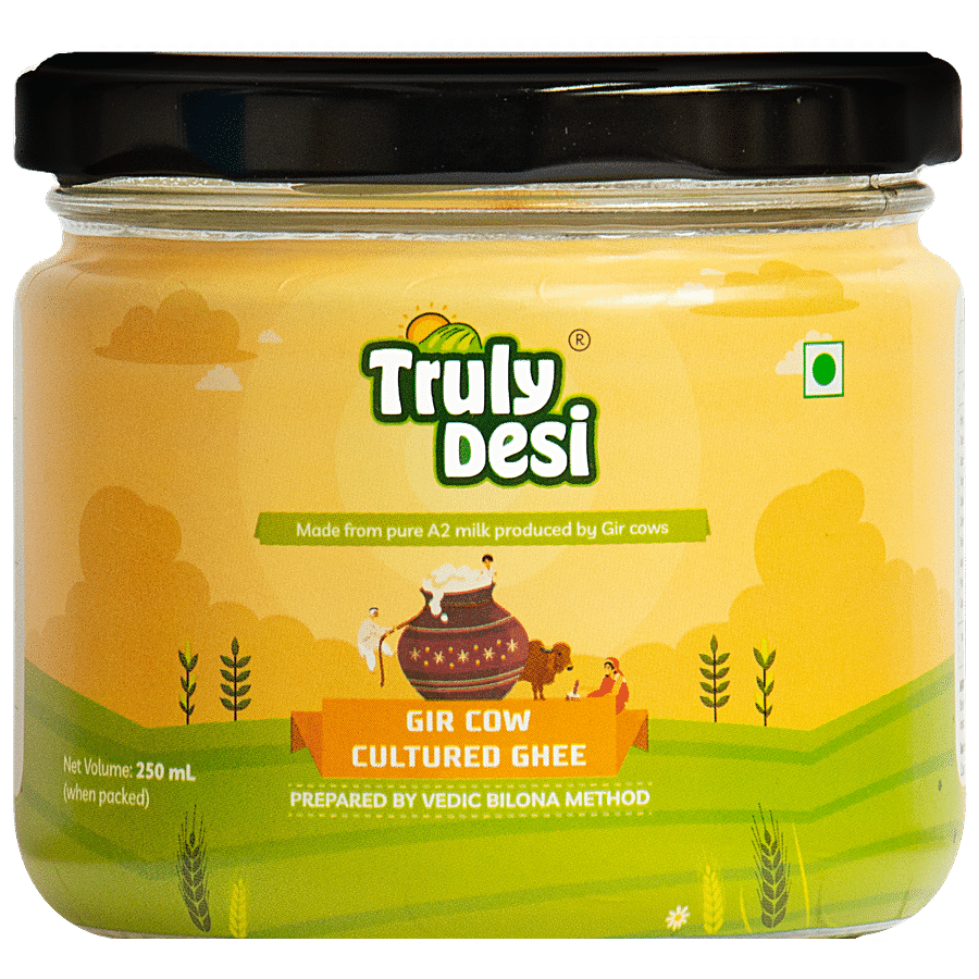 Truly Desi Gir Cow Cultured Ghee