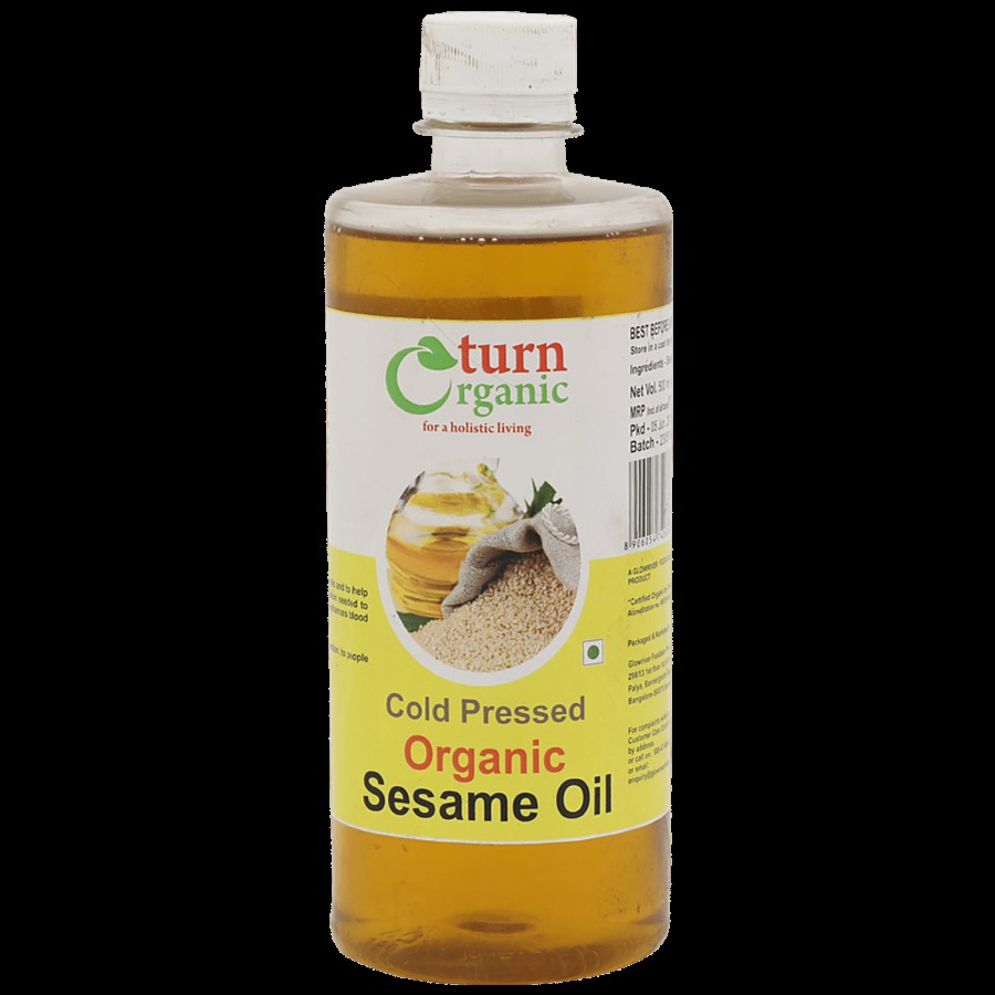 Turn Organic Organic - Sesame Oil