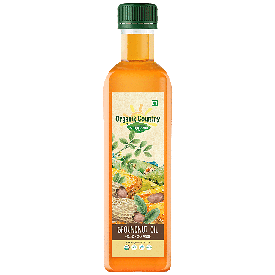 Wingreens Farms Organik Country - Organic Ground Nut Oil