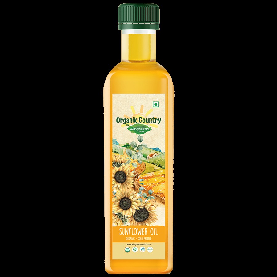 Wingreens Farms Organik Country - Organic Sunflower Oil