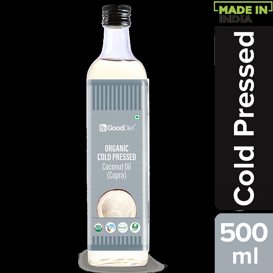 bb Gooddiet Organic Cold Pressed Coconut Oil