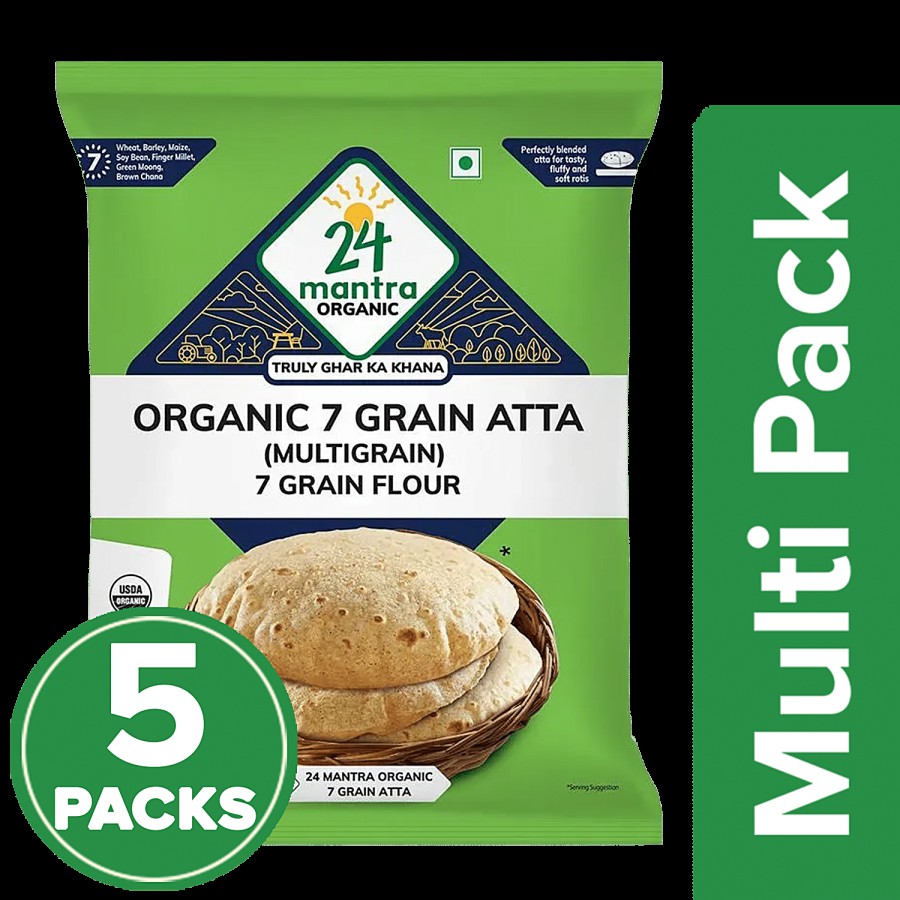 24 Mantra Organic 7 Grain Atta/Multigrain