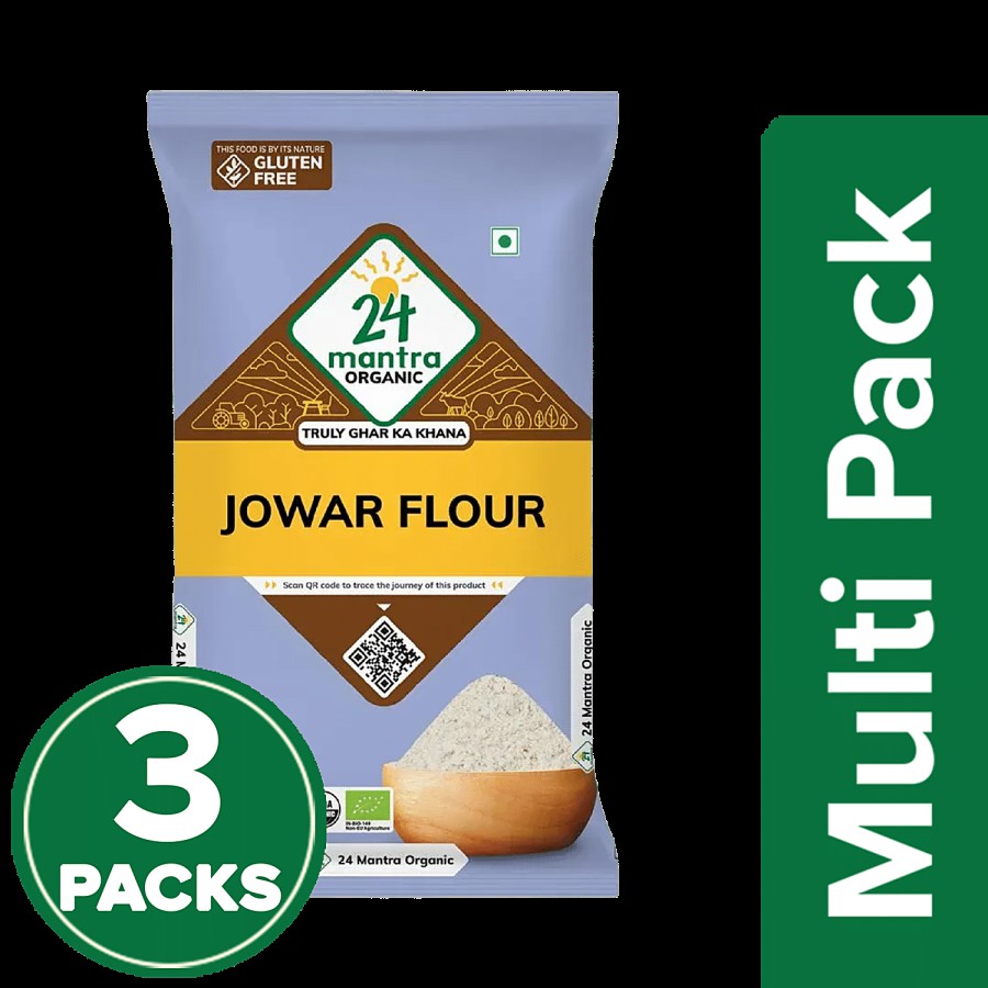 24 Mantra Organic Jowar Flour