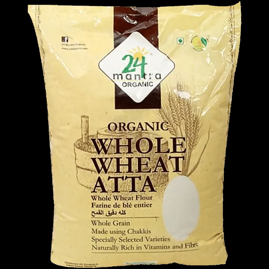 24 Mantra Organic Whole Wheat Atta