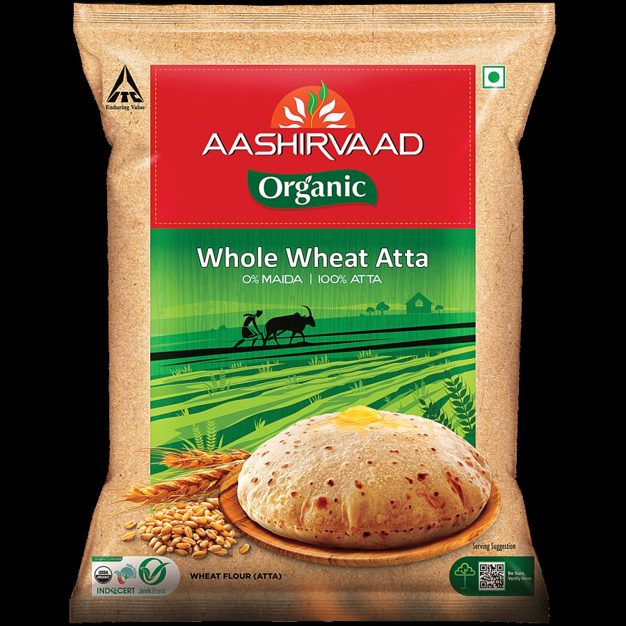 Aashirvaad Organic Whole Wheat Atta