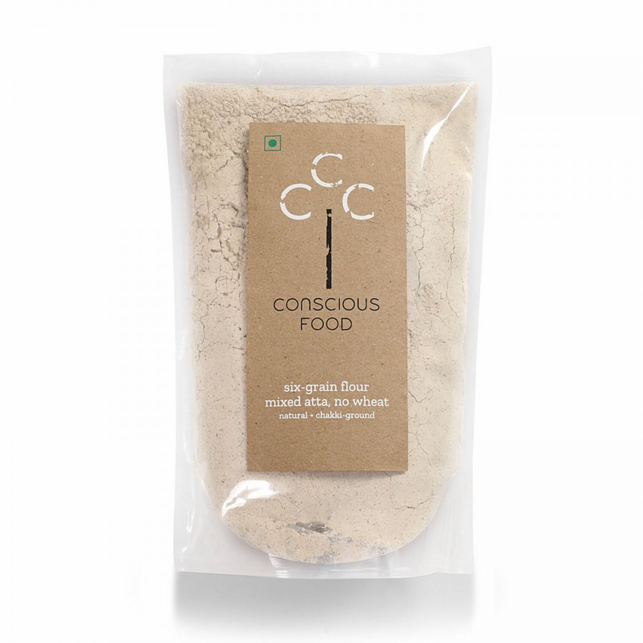 Conscious Food Six Grain Flour Mixed Atta