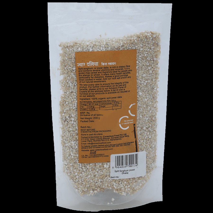 Conscious Food Sorghum - Split