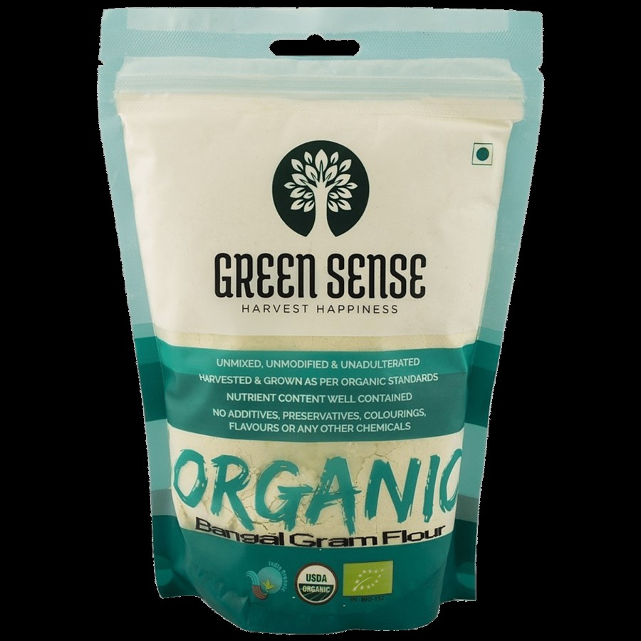 Green Sense Organic Besan/Bengal Gram Flour