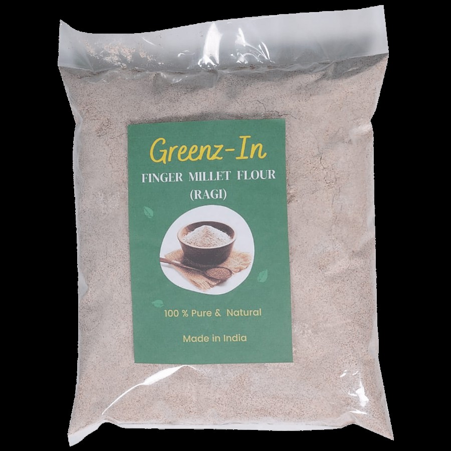 Greenz-In Finger/Ragi Millet Flour - Pure