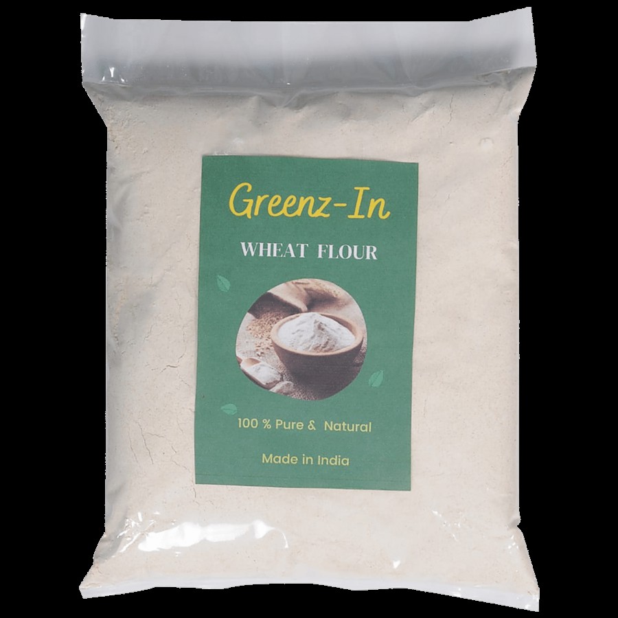 Greenz-In Whole Wheat Flour/ Godihittu- Rich In Nutrients