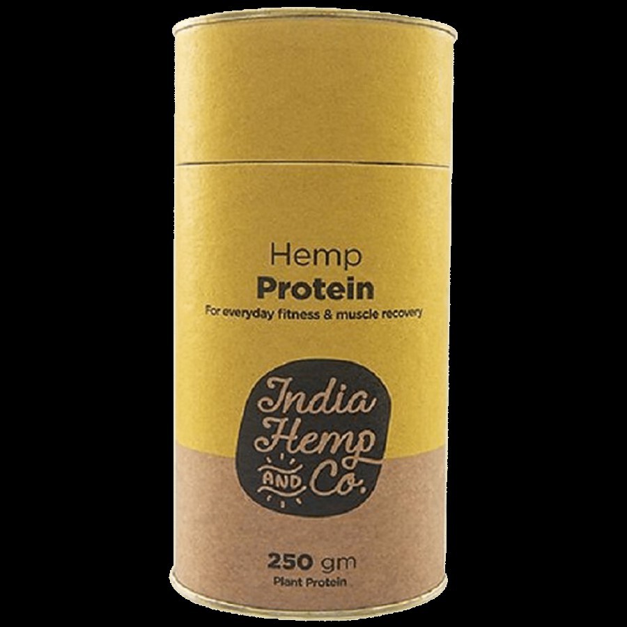 India Hemp and Co Hemp Protein Powder - For Everyday Fitness & Muscle Recovery