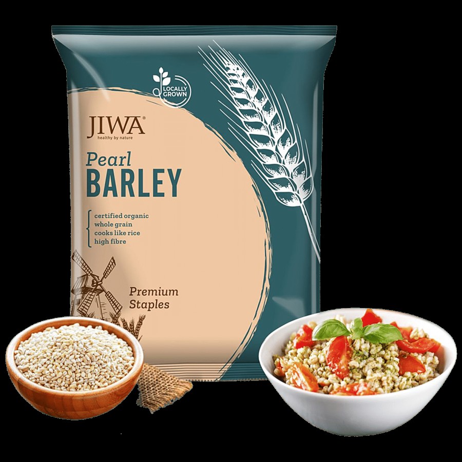 Jiwa Organic Pearl Barley - 100% Natural